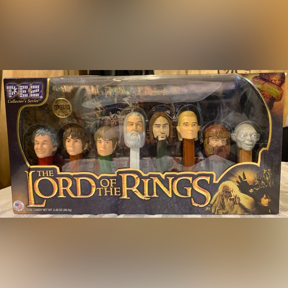The Lord Of The Rings Pez Collector’s Series